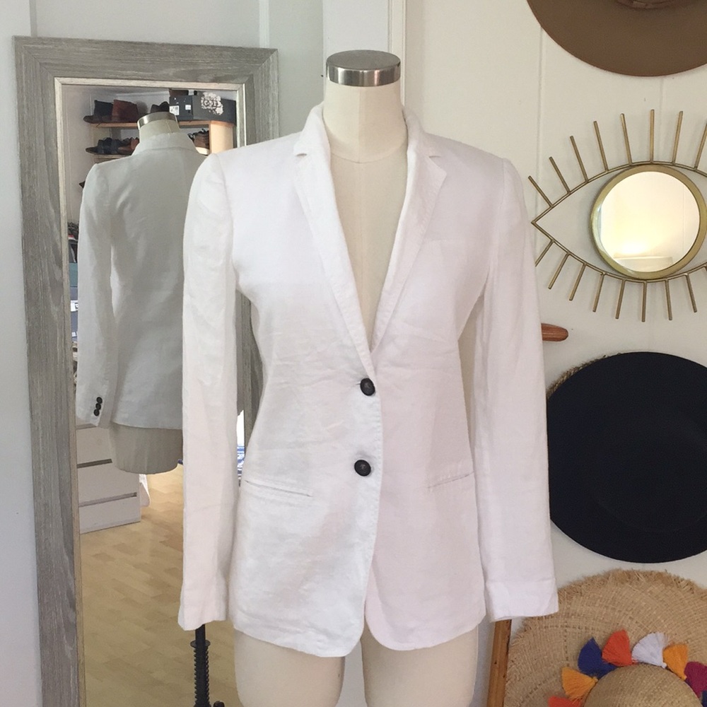 J. Crew Linen Blazer